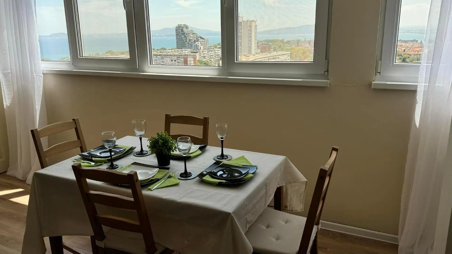 דירה בורגאס Апартамент Панорама Лазур